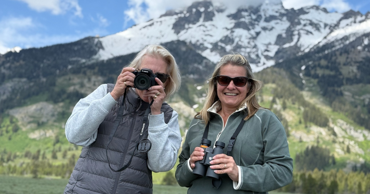 Helen and Sally in Greater Yellowstone