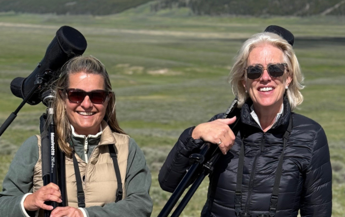 Helen and Sally in Greater Yellowstone