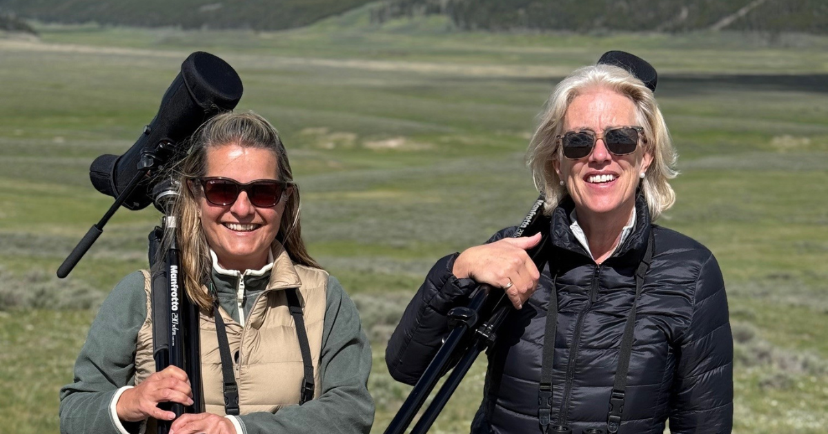 Helen and Sally in Greater Yellowstone