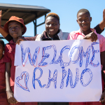 #willwhitford Ngamo welcomes Rhino