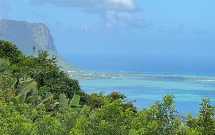 View of La Morne, Mauritius